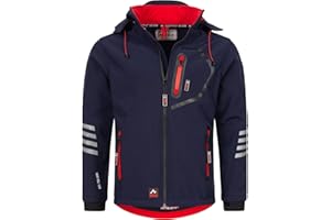 Arctic Seven Herren Softshell Jacke Funktionsjacke Outdoor Regenjacke Atmungsaktiv Fleece Innenfutter AS301