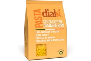 DIALSÌ Dialsí - Pasta sin gluten de maíz y arroz, 300 g