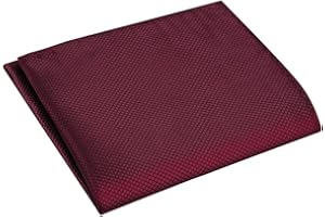 URAQT Fazzoletto da Taschino Uomo, 22cm*22cm Fazzoletti da Taschino in Tinta Unita, Fazzoletto da Uomo da Abito, Adatto ad Occasioni Cerimoniali in Colori Diversi