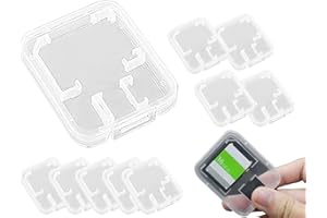 ZoeTekway 9 Stück SD-Karten-Etui TF-Karten-Hülle Hülsen für Speicherkarten