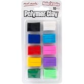 Mont Marte Polimer kil seti &ndash; 10 adet &ndash; 100 g &ndash; yumuşak, eşit doku &ndash; şekillendirmesi kolay &ndash; &ccedil;&ouml;mlek&ccedil;ilik, modelleme ve el işi
