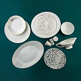 Jumbo Safari 64 Piece Dinner Set for 12 Persons, White