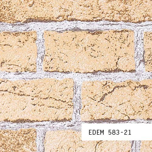 Tapeten MUSTER EDEM 583-Serie | Rustikale Vintage Optik Mauerstein Ziegelstein Tapete, 583-XX:S-583-24 - 4