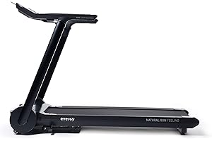 Cinta de Correr EVERGY NRF Comp - Compacta y Plegable. 1-20 Km/h. Superficie Carrera 45x130cm. Ideal para Vivienda. 10 programas de Entrenamiento.