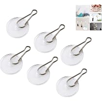30 Crochets Adhésifs Pour Plafond - Transparents Sans Perçage - Avec Clips Pour Décos Lumineuses