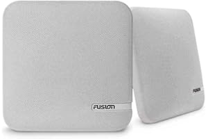 Garmin Fusion® SM-Serie Marine Lautsprecher, 16,5 cm (100 Watt, Flache Halterung), Weiß