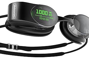 Holoswim 2s AR Smart Swim Goggles, anti-brouillard lunettes de natation tracker fitness montrant vos métriques