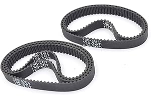 GEEYU ZHaonan-cinghia di distribuzione 5pcs GT3 2 MGT 2M 2GT Cintura sincrona sincrona, lunghezza del passo 136/138/140/142/144, larghezza 6mm / 9mm, denti 68/69/70/72 74 in loop chiuso Parti di ricambio