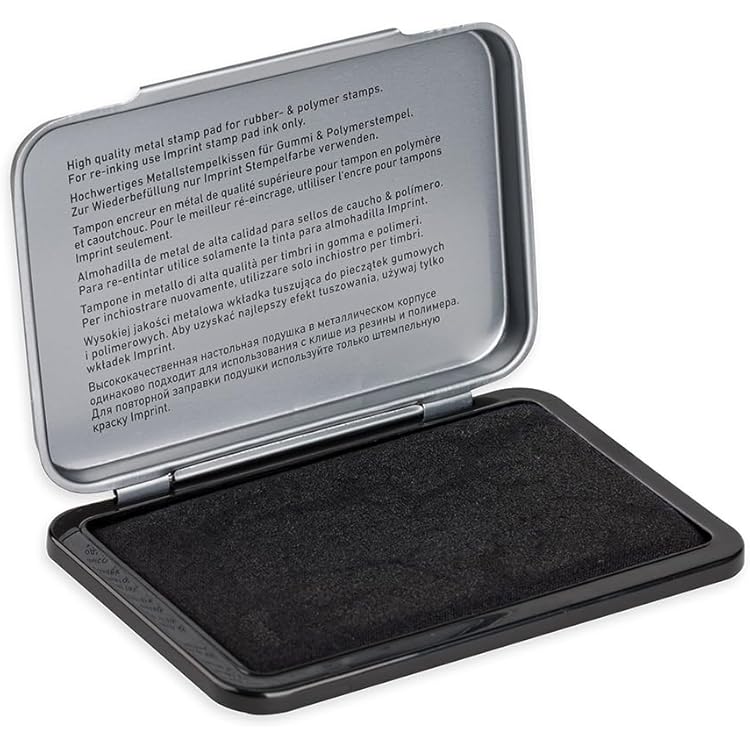 Stempelset Merry Christmas, Häuser FSC 100% In Karton Mit Polydeckel