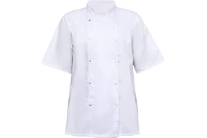 Perkin Chef Jacket Short Sleeves Professional Chef Jacket