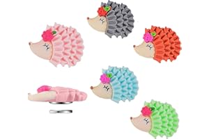 BEEFLYING 5 Pieces Diamond Painting Cover Minder Hedgehog Magnet Cover Holder Cartoon Diamond Painting Locators for Art Cross Stitch Supply