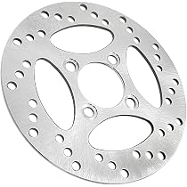 Disque De Frein Arrière + Plaquettes Pour Yamaha Raptor YFM250R (08-13) & YFM350R (04-13) - Neuf, En Acier Inox CNC
