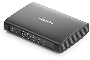 VOTESPO Mini UPS Portable Uninterruptable Power Supply Battery Backup AC 100V/240V USB 5V DC 5V/9V/12V 15000mAH Power Bank with LED Indicator for Webcam CCTV Camera WiFi Router