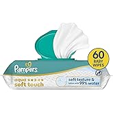 Pampers Aqua Soft Touch Bebek Islak Havlu 1 Paket 60 Yaprak