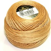 DMC Perle Cotton Ball Size 12, 120m Colour 211 LIGHT LAVENDER