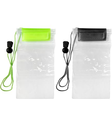 Étui Étanche REY Pour Smartphone Taille XL - Transparent, IPX8, 18x10.5cm, Pour Plage/Piscine
