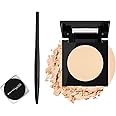 Maybelline New York Lasting Drama Gel Eyeliner,Blackest Black, 2.5G And Maybelline New York Fit Me Matte Poreless Powder, 220 Natural Beige, 8.5G