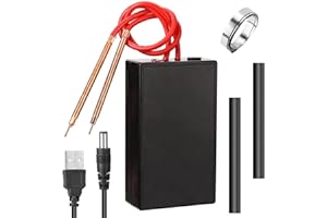 WANGCL 18650 Akku Punktschweißgerät, tragbares Mini-Punktschweißgerät DIY Full Set 18650 Lithium-Batterie Nickelband Punktschweißen Mini Kleine Haushaltsfaser