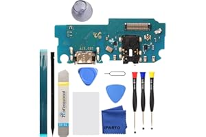 iParto Reemplazo del Puerto de Carga para Samsung Galaxy A12 A125F – Kit de Repuesto del Puerto de Carga para Galaxy A12 SM-A125F SM-A125F/DS SM-A125F/DSN – Conector Dock USB de Repuesto