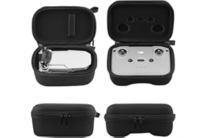 iEago RC Mini 2 SE Case + Remote Controller Storage Bag for DJI Mini 2 SE/Mini 2, Shockproof Travel Handbag Anti-Collision Waterproof Protective Hard Case for DJI Mini 2 SE/Mini 2 Drone Accessories
