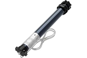 Wiltec Elmotor för jalusi 156 W 20 Nm med mekaniskt stopp & kapslingsklassning IP44 SW60, motor för elektrisk rullgardin