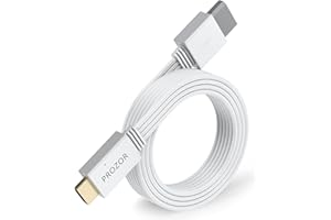 PROZOR Wii HDMI Adapter - 1080P 6.6ft/200cm Wii to HDMI Converter Supprot All Wii Display Modes Wii Adapter with HDMI Male Cable Output for Full HD Device Compatible with Wii, Wii U, HDTV, Monitor