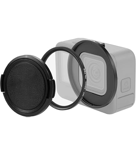 Fututech 15X Macro Lens voor GoPro Hero12 11 10 9 Hoge Transmissie Licht Accessoire Actiecamera Lens voor Actiecamera (Macro
