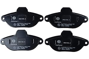 AutoMentum AM21436.2 Juego de Pastillas de Freno, juego de 4 para FIAT PANDA (169_) 2003- Eje delantero y otros vehiculos