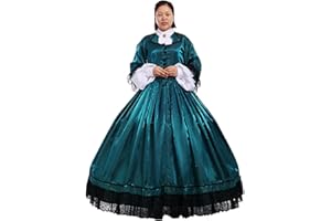COSDREAMER Womens Medieval dress Renaissance Dress Victorian Edwardian costume Gothic Dress