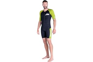 CRESSI Tiburon Man Shorty Wetsuit 2mm - Muta Shorty Uomo realizzata in Neoprene Ultra Stretch 1.5/2mm e Elastane