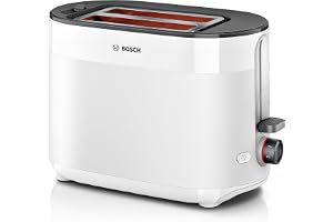 Kompakt brödrost MyMoment TAT2M121, integrerad brödfäste, med upptiningsfunktion, med automatisk avstängning, lyftfunkt