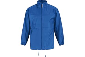 Niscioma Giacca Antipioggia Uomo - Giubbetto Impermeabile Ripiegabile Nella Tasca, Giubbino Antivento Leggero, Sportivo Per Ciclismo Calcio Running Moto Richiudibile SIR