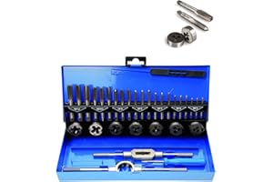 YRHome Juego de 32 piezas de rosca, juego de herramientas para roscar