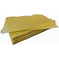 25 Wired DN4 Beeswax Foundation Honeycomb Beekeeping British National Brood Hive Box Frame Beehive Base Sheets Beekeeper Tools Equipment Brood Frames Apiary Wax