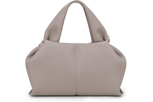 TIAASTAP Mała torebka damska ze skóry PU, mała torebka w stylu vintage, torba hobo, jednokolorowa, kopertówka, damska mała torba na ramię, portmonetka damska