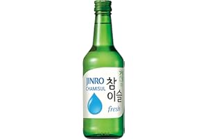 ‎JINRO JINRO Soju, Chamisul Fresh, Traditionell koreanisches alkoholisches Getränk, 16,5% vol., 1 x 350 ml