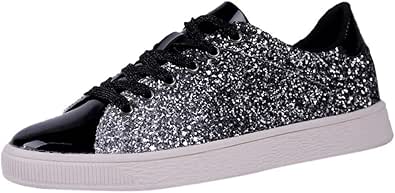 Baskets Homme-Femme Léger Aération Anti-dérapant INSFITY - Couleur Unie Noir blanc