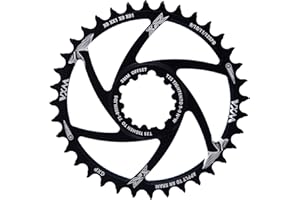 YBEKI Corona MTB GXP/XX1/X01 | 7075-T6 Lega Aeronautica | Design Dente Aquila Anticaduta | 30T-38T Doppio Offset 3mm/6mm | Peso 60-80g | Anodizzato HV800 | Guarnitura Diretta ﻿