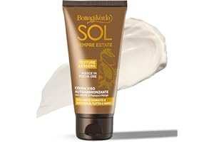 Bottega Verde - SOL Crema Autoabbronzante Viso - Autoabbronzante a Effetto Naturale - Crema autoabbronzante per un colorito naturale e luminoso - 50 ml