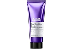 L'Oréal Professionnel - Transformateur à la kératine Alpha Sleek Smooth Transformer - Anti-frisottis - Douceur longue durée et contrôle du volume - Avec kératine Sleeker et acides aminés - Pour tous
