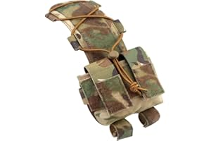 WarmHeartting Tactical MK2 Helm Batterietasche Gegengewichtshelm Helm Balance Gewichtstasche Airsoft Helmzubehör