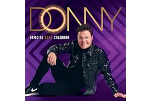 2025 Calendar Donny Osmond Month to View Square Calendar Official Product: Original Danilo-Kalender [Mehrsprachig] [Kalender]