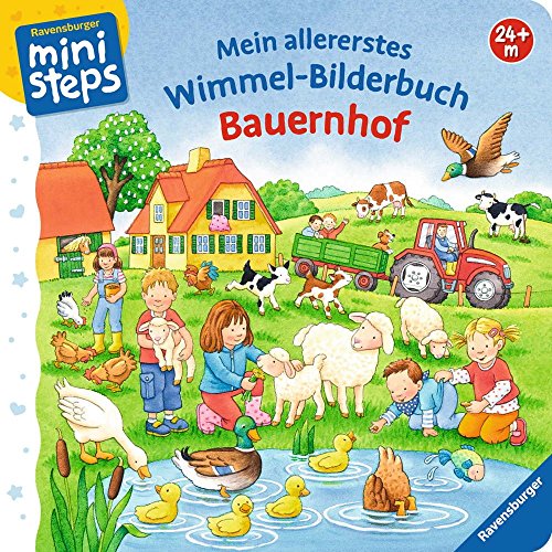 Preisvergleich Produktbild Ravensburger 04068 Mein allererstes Wimmel-Bilderbuch: Bauernhof