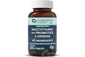 Carbamide Forte Multivitamin for Men & Women with 34 Ingredients - 60 Tablets