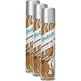 Batiste Dry Shampoo Beautiful Brunette with a hint of colour for colour for brunette hair Fresh Hair For All Hair Types 3 Pack 2+1 (3 x 200 ml)