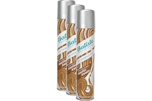 Batiste Shampooing sec Beautiful Brunette avec une touche de couleur pour cheveux bruns, cheveux frais pour tous types de cheveux, lot de 3 (3 x 200 ml)