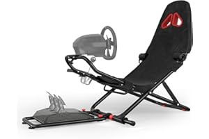 DIWANGUS Racing Seat, supporto volante per Logitech G923 G920 G29 G27 G25, pieghevole, adatto per Thrustmaster T248X T248 T300Rs TX T150 PS4 PS5 Xbox 360 Xbox