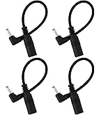 Adattatore Cavo Alimentazione Dc 5 Adattatori DC A Angolo Retto 5.5x2.1 Mm Femmina/maschio - Per Alimentatori, Cavi, Progetti Elettronici Cavo Adattatore Per Alimentatori