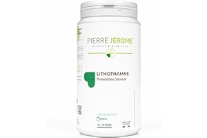 Lithothamne en Poudre Pierre Jérôme - Algue Rouge, Calcium Marin Naturel - Complément Os, Articulations, Equilibre Acido Basique - 1000 G - 1000 Jours