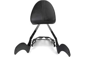 Bruce & Shark Porte-Bagages de Dossier de Sissy Bar Passager adapté pour Indian Scout Sixty/Scout 2014-2020